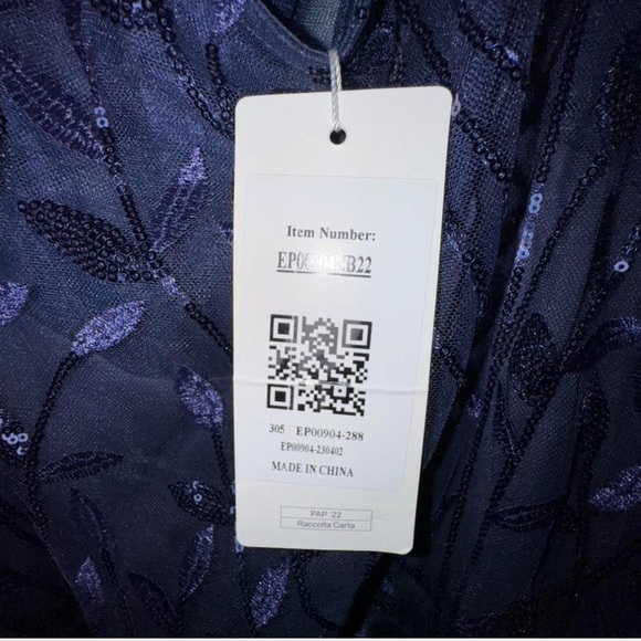 Ever-Pretty Navy Blue Formal Maxi Dress – Size 3XL – NWT - Picture 2 of 8